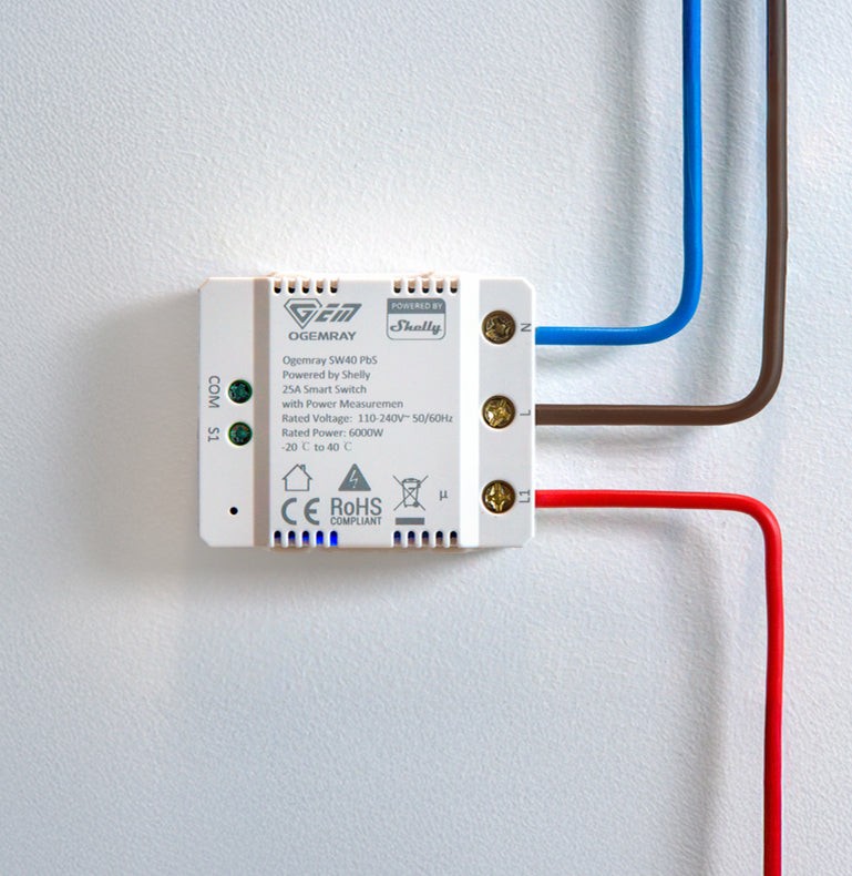 Shelly Ogemray Smart relay 25A