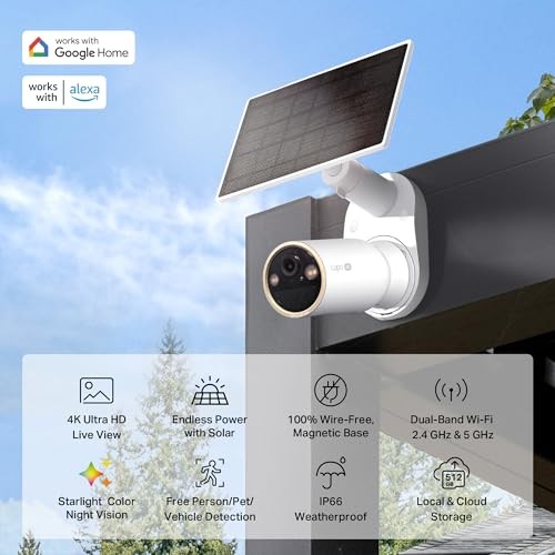 Tapo C460 KIT | Solar-Powered Smart Wire-Free Outdoor Security Camera