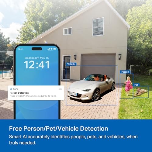 Tapo C460 KIT | Solar-Powered Smart Wire-Free Outdoor Security Camera