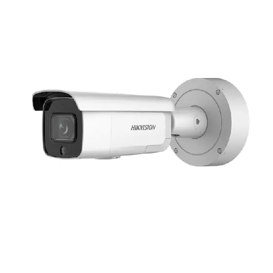 Hikvision 4 MP AcuSense Strobe Light and Audible Warning Motorized Varifocal Bullet Network Camera