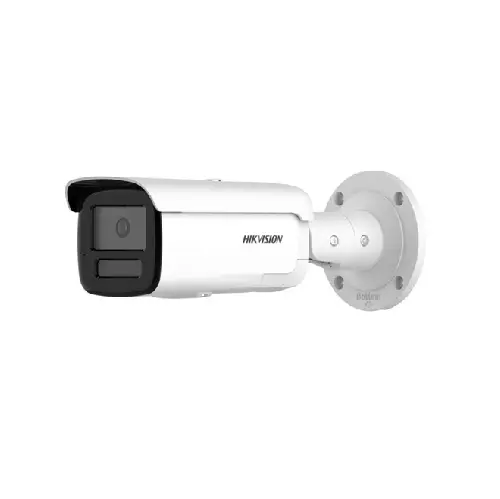 Hikvision 4K AcuSense Strobe Light and Audible Warning Fixed Bullet Network Camera - DS-2CD2T86G2-ISU/SL