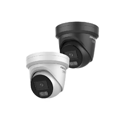 Hikvision 4 MP Smart Hybrid Light with ColorVu Fixed Turret Network Camera