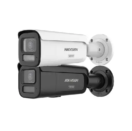 Hikvision 6 MP Smart Hybrid Light with ColorVu Motorized Varifocal Bullet Network Camera