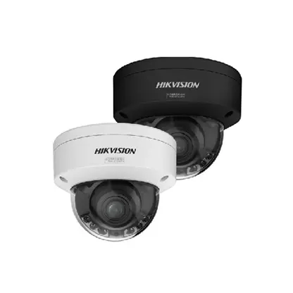 Hikvision 8 MP Smart Hybrid Light with ColorVu Motorized PTRZ Varifocal Dome Network Camera