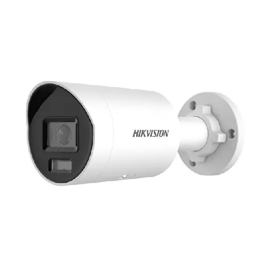 Hikvision 4 MP Smart Hybrid Light with ColorVu Fixed Mini Bullet Network Camera - DS-2CD2047G2H-LIU