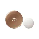 Google Nest Thermostat 4th Gen with Sensor (2nd Gen) - Polished Gold