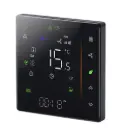 Wi-Fi Smart 24V Black Thermostat - Universal compatibility