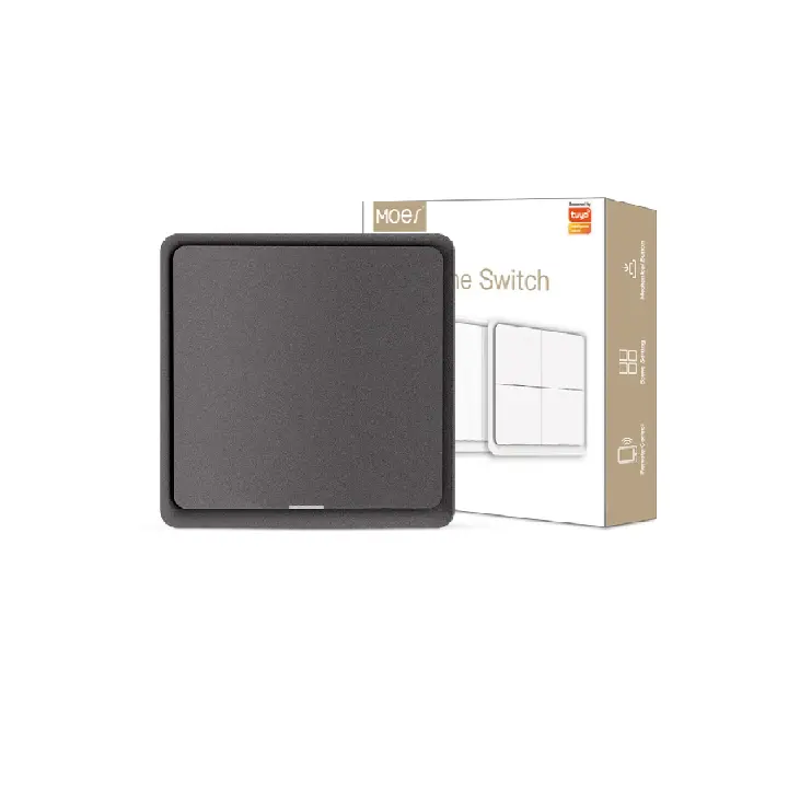 MOES ZigBee Wireless Smart Scene Switch Button Automation - Battery