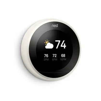 [White] Google Nest Learning Thermostat 3rd Gen (White)