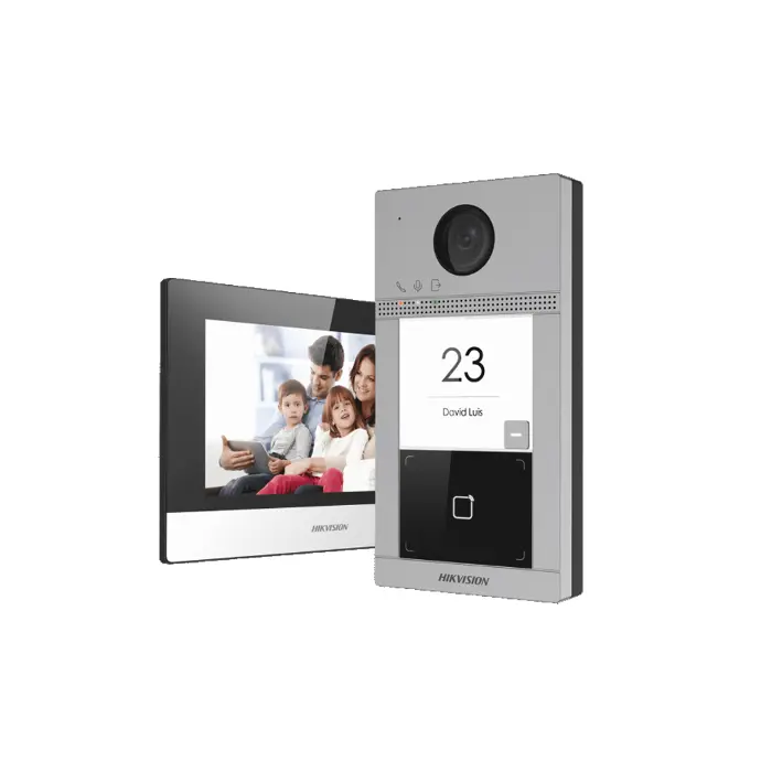Hikvision IP Video Intercom Kit - DS-KIS604-P(C)
