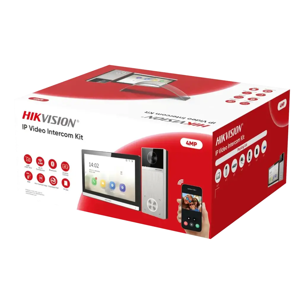 Hikvision Villa Intercom KIT 4MP IP- DS-KIS611-S
