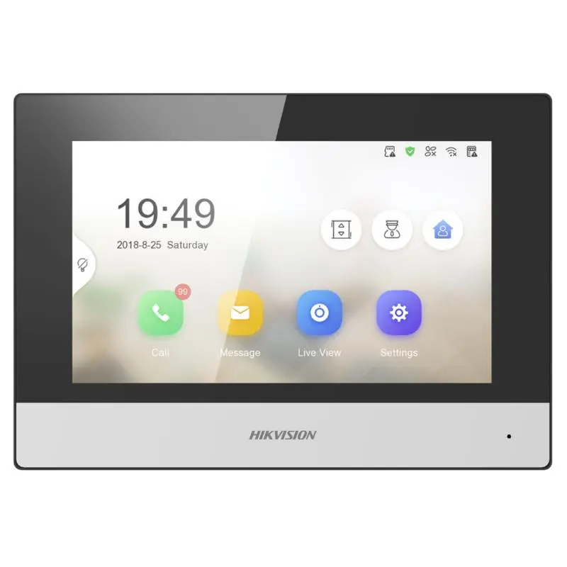 Hikvision 7 Inch IP Video Intercom Indoor Station 