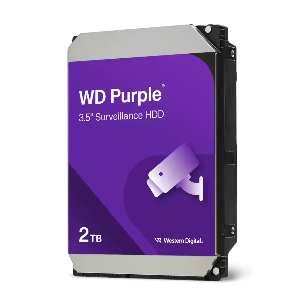WD Purple Surveillance Hard Drive - 2TB