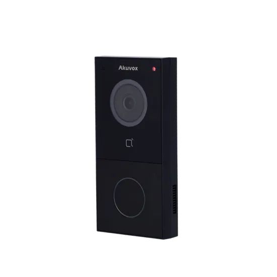 Akuvox E12S On-Wall-V2.0 Smart Doorphones (BL (Black))