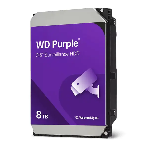 WD Purple Surveillance Hard Drive - 8TB
