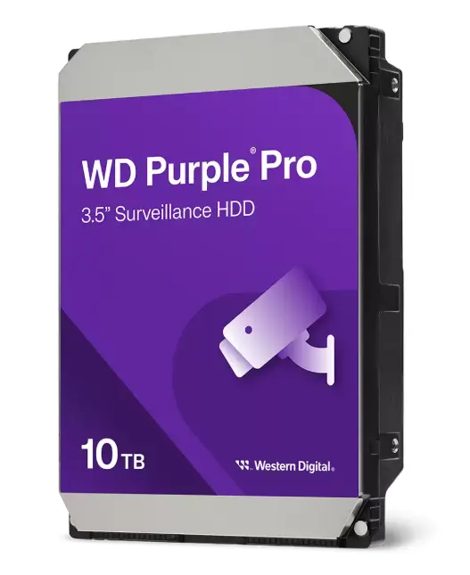 WD Purple Pro Smart Video Hard Drive - 10TB