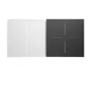 MOES Wi-Fi Star Feather Series Smart Switch Push Button With Neutral Light Scene 2in1