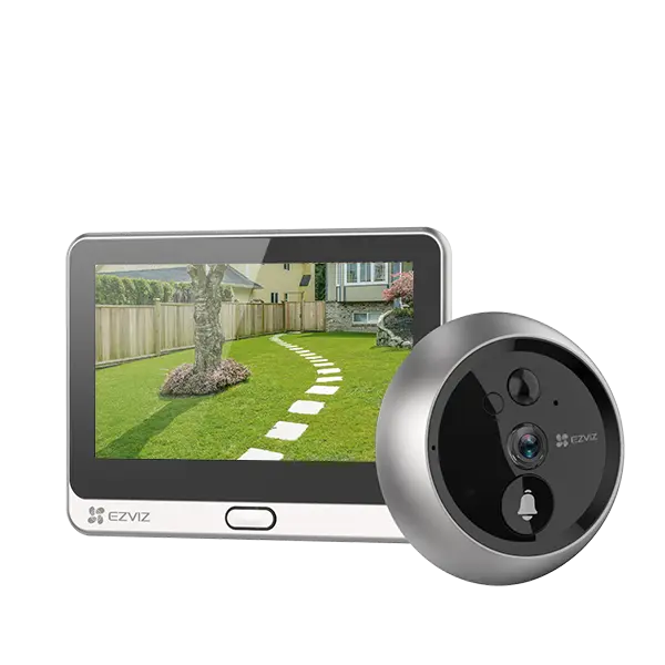 EZVIZ DP2 2K Wire-Free Peephole Doorbell