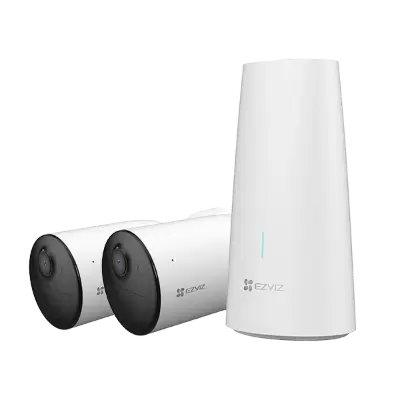 EZVIZ HB3-B2 2K Battery-Powered 2-Camera Kit 