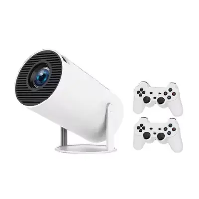 3D Game Mini Home Cinema & Outdoor Projector + 2x Joystick