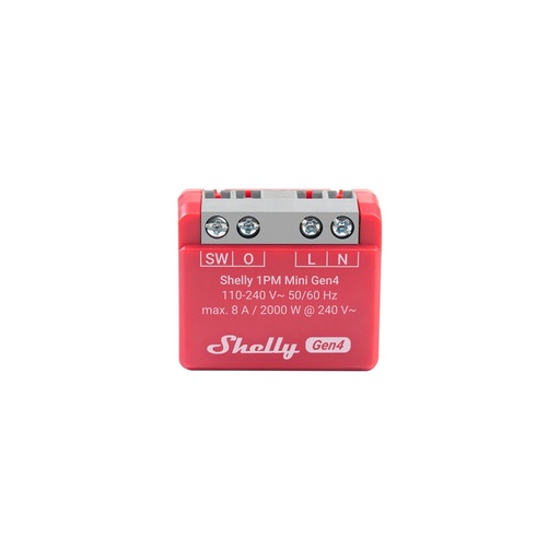 [S4SW-001P8EU] Shelly 1PM Mini Gen4
