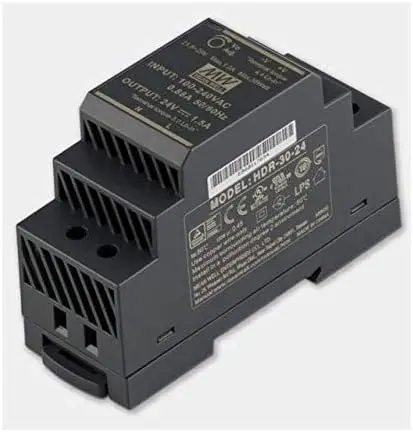 MeanWell HDR 30W Power Supply DIN Rail