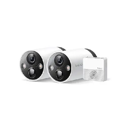 Tapo C420S2 I Smart Wire-Free Security Camera System, (2-Camera Kit)